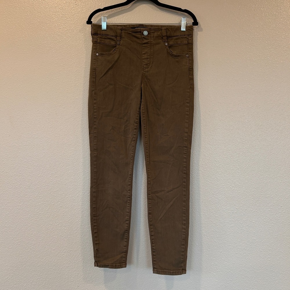 Liverpool Los Angeles Womens Brown Skinny Pants Mid Rise Size 6/28 Stretch Slim